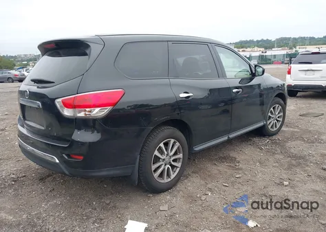 2015 Nissan Pathfinder S из США, поврежденный, VIN 5N1AR2MM7FC616655